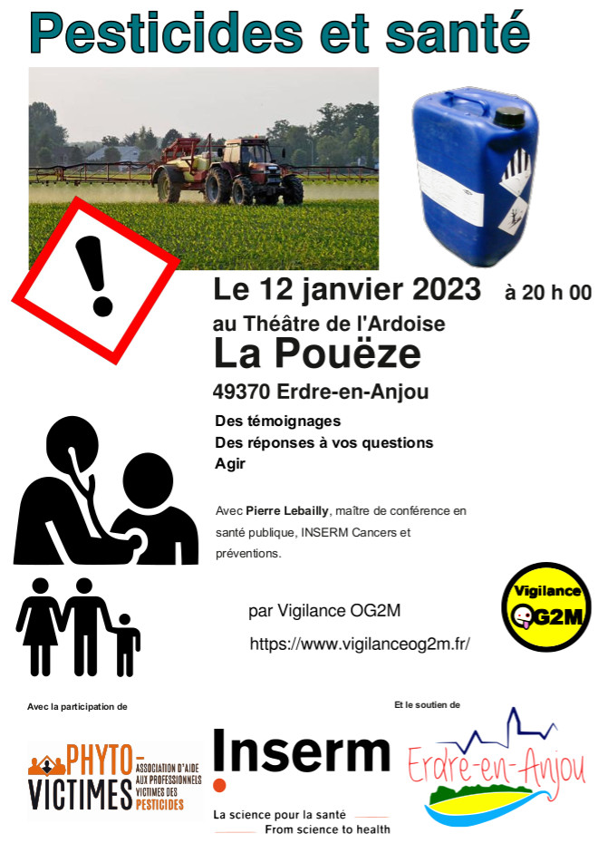 Affiche Pesticides et santé